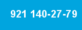 921 140-27-79 921 140-27-79